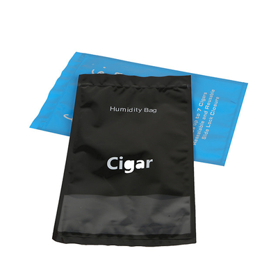 ProPlastic Ziplock Tobacco Packaging Bag With Humidifying, Cigar Packaging Bag With Custom Printing