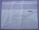 Promotional Plastic Clothing Packaging Bags / White Clear Self Adhesive Seal Plastic Bags