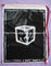 Promotional CPE LDPE Plastic Drawstring Backpack Single Shoulder , Black