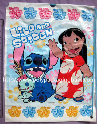 Plastic Drawstring Backpack Gift Packaging