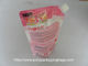 250ml Stand Up Pouch Bags Juice Spout , Flexible Liquid Packaging