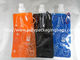 Colorful Printed Stand Up Pouch With Spout / Liquid Spout Bags