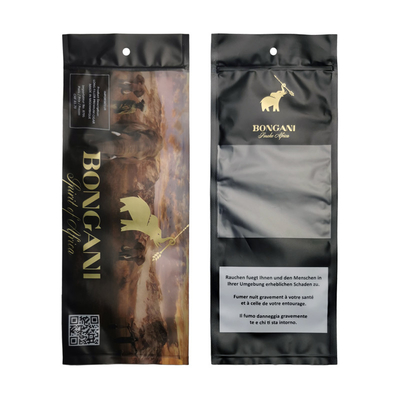 Custom Ziplock Cigar Humidor Bags With Moisturized System and Display Window 90 Day Preservation 20 Cigar Capacity