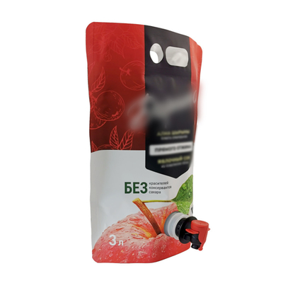 Liquid Bag In Box bag In Box valve Tap Bag customized Logo Printing coffee Drinking Bag laminated Material Bag gravure Printing Bag