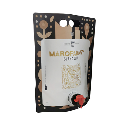 Double Bottom Stand Up Pouch Foil Pouch With Valve carbonated Drink Packaging food Packaging Pouch food Package Bag plastic Foil Pouch bagged Beverage Pouch