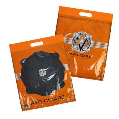 Large Capacity 30 Cigar Packaging Bags With Gravure Printing Cigar Moisturizing Pouch Cigar Humidority Bags Ziplock Cigar Humidor Bag