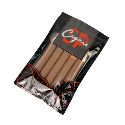 Portable cigar moisturizing bag Moisturizing Cigar Packaging Bag With Hygrometer Layer