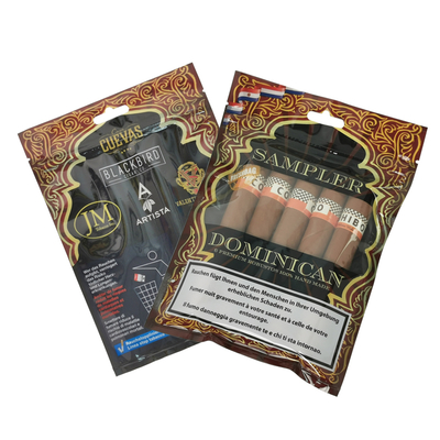 Custom Professional Cigar Moisturizing Bag Wholesale Cigar Plastic Bag New Arrival Cigar Moisturizing Bag