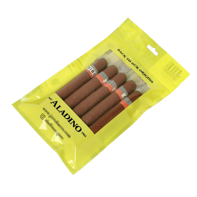 Zipper Packaging Pouch Cigar Ziplock Bags in Box Cigar plastic bag Professional Tobacco Packaging Manufacturer