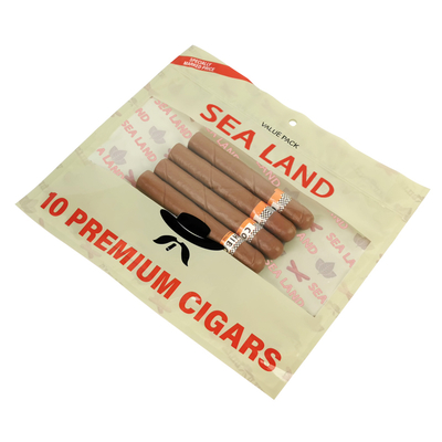 Moisture proof cigar bag tobacco natural leaf packaging bag polyester film cigar packaging bag