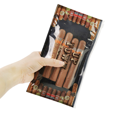 Professional Manufacturers of Cigar Humidor Bags with Gravure Printing and Moisturizing Pouches for 90 Days Preservation