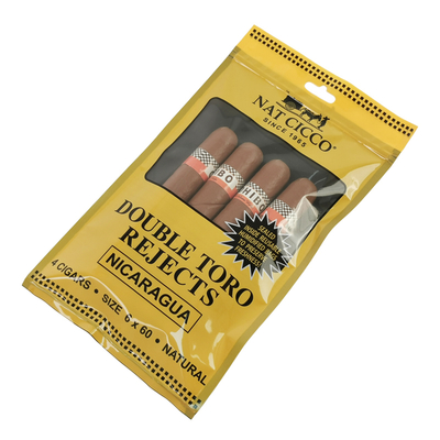 Custom Tobacco Packaging Humidifier plastic bag humidifier cigar bag with hygrometer and Divider