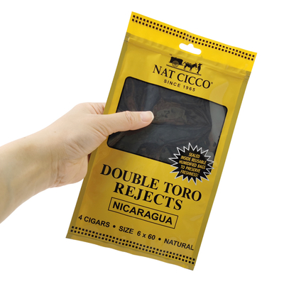 Custom Tobacco Packaging Humidifier plastic bag humidifier cigar bag with hygrometer and Divider