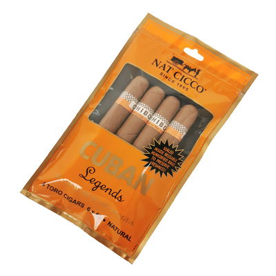 Custom Printing Travel Cigar Humidor Bag 4-6 Cigars Humidified Plastic Pouches with Cigar Packaging Bag