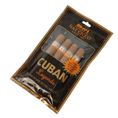 Personalized Logo Custom Cigar Humidor Moisturizing Packaging Bag Pouch Packaging Zipper Humidifier Bags for Cigars