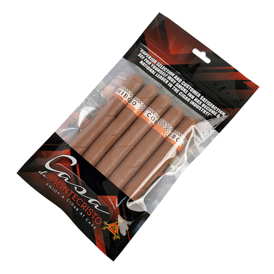 Packaging Printing 3 Side Sealing Bag Food Packaging Mylar Bags Tobacco Pouch Cigar Bags Custom With Zipper