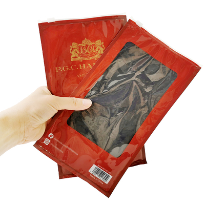 Cigar Moisturizing Plastic Zipper Bags With Humidified System and Sponge