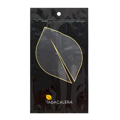 Custom PE PET Plastic Packaging Moisture-Proof Reusable Zip Lock Mylar Bag Standing Design for Tobacco Cigars Hot Stamping