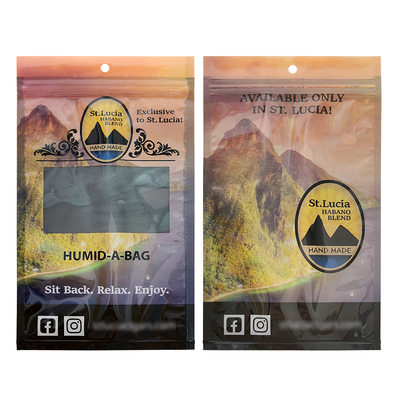 Custom Cigar Humidor Packaging Bags Desktop Humidifier Storage Bag for Cigars