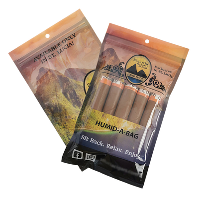 Custom Cigar Humidor Packaging Bags Desktop Humidifier Storage Bag for Cigars