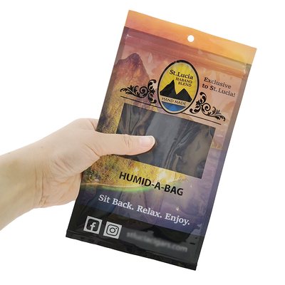 Custom Cigar Humidor Packaging Bags Desktop Humidifier Storage Bag for Cigars