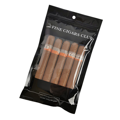 Self-developed Plastic Pacckaging Bag - Cigar Bags / Humidity Cigar Bag with Zipper and windows