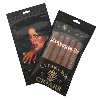 Custom Luxury Leather Cigar Travel Case with Humidifier Portable Cedar Lined Humidor Bag Moisture Control Ziplock Pouch