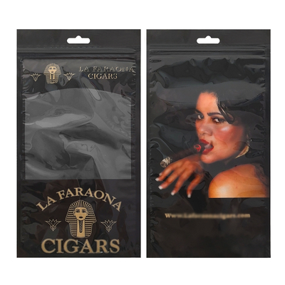 Custom Luxury Leather Cigar Travel Case with Humidifier Portable Cedar Lined Humidor Bag Moisture Control Ziplock Pouch