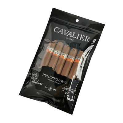Portable Cigar Moisturizing Bag Wholesale Cigar Plastic Bag New Arrival Cigar Moisturizing Bag