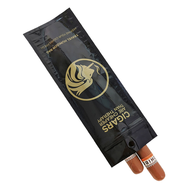 Custom Printing Sealable Plastic Tobacco Smoking Pen Wrap Packaging Individual Single Cigar Package Bag