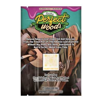 Foil Mylar Plastic Smell Proof Tobacco Moisture Proof 30g 50g Cigar Packaging Bags With Tear Notch