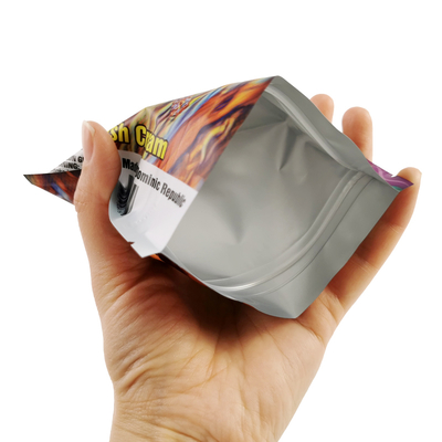 Custom Logo  Heat Seal Foil Mylar Bag Humidity Tobacco Packaging Zip Plastic Humidor Cigar Ziplock Bags