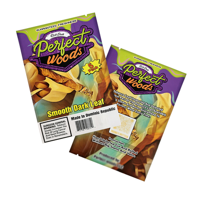 Custom Logo  Heat Seal Foil Mylar Bag Humidity Tobacco Packaging Zip Plastic Humidor Cigar Ziplock Bags cigar moisture bags