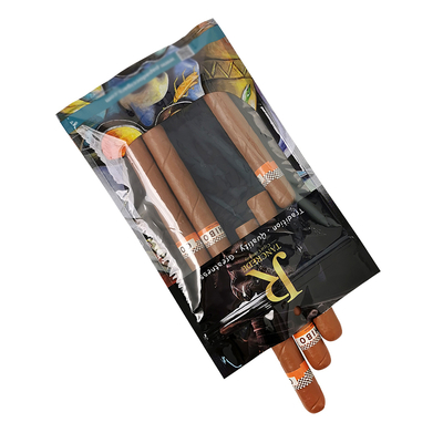 Custom Print Plastic Hand Rolling Smoking Accessories Custom Tobacco Cigar Travel Bag for Packaging Pouches