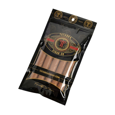 Custom Print Plastic Hand Rolling Smoking Accessories Custom Tobacco Cigar Travel Bag for Packaging Pouches