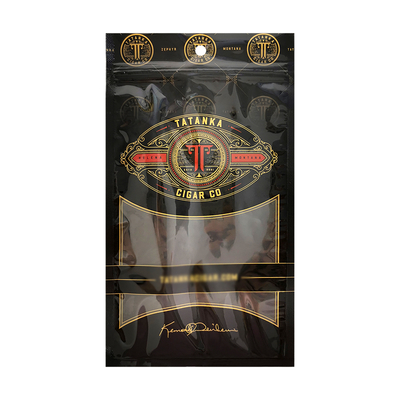 Custom Print Plastic Hand Rolling Smoking Accessories Custom Tobacco Cigar Travel Bag for Packaging Pouches