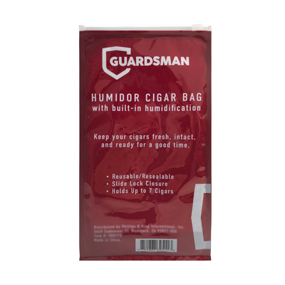 Customization Logo Humidity Tobacco Cigar Bags Ziplock Cigar Humidor Packaging Bag Travel Humidity Humidifier Bag
