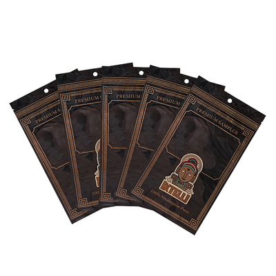 Custom Mylar Tobacco Bag Smell Proof Cigar Pouch Ziplock Leaf Packaging Humidor Heat Seal Plastic Foil portable cigar humidor