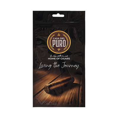 Custom Printed Plastic Cigar Zip Lock Packaging Bag With Zipper Tobacco Cigar Mylar Bag