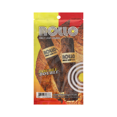 Custom Resealable Foil Ziplock Three Side Seal Plastic Packaging Bag Natural Leaf Cigar Wraps Moisturizing With Clear Window