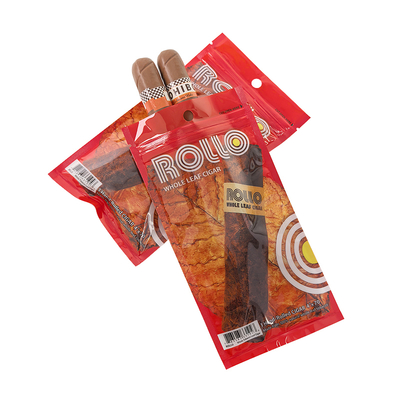 Custom Plastic Mini Portable Travel Cigar Humidor Packaging Bags Tobacco Humidifier Pouches for Cigar