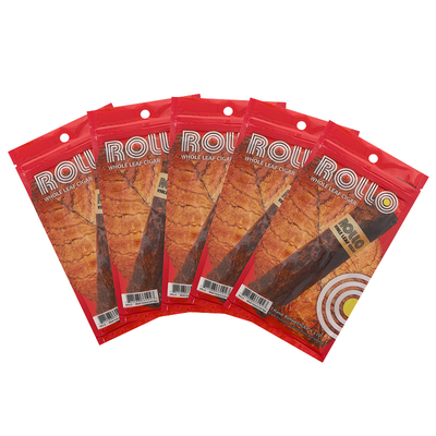 Custom Plastic Mini Portable Travel Cigar Humidor Packaging Bags Tobacco Humidifier Pouches for Cigar