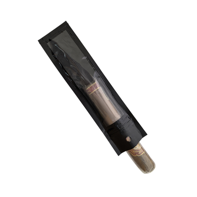 Portable Cigar Bag Transparent Sealed Moisturizing Storage Bag Outdoor Cigar Moisturizing Bag