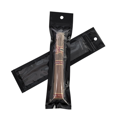 Portable Cigar Bag Transparent Sealed Moisturizing Storage Bag Outdoor Cigar Moisturizing Bag