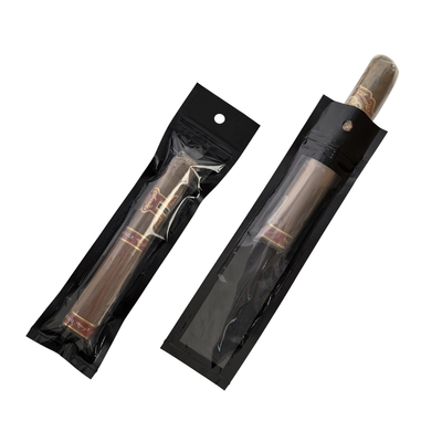 Portable Cigar Bag Transparent Sealed Moisturizing Storage Bag Outdoor Cigar Moisturizing Bag