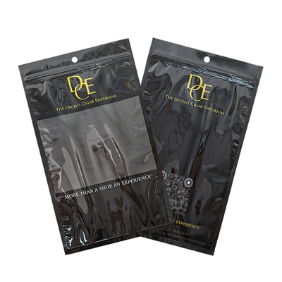 Eco Friendly Reusable Keep Cigars Moist & Fresh Tbacco Products Cigar Bags Zipper Bag Cigar Travel Humidifier Bag