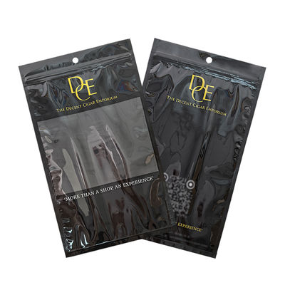 Waterproof Cigar Moisturizing Pouch Plastic Cigar Humidority Pouches Environmental Protect Pockets