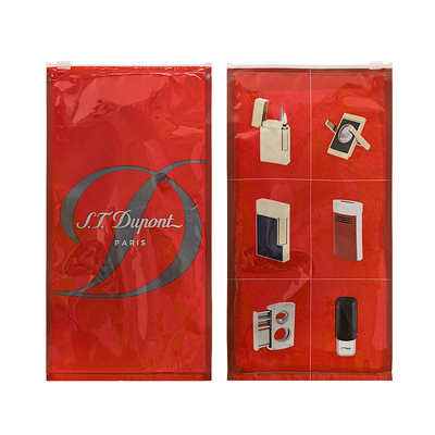Cigar Packaging Bag Profession 65-75% RH Portable Cigar Hydration Display Plastic Zipper Bags Humidor Humidifier Cigar Pouch