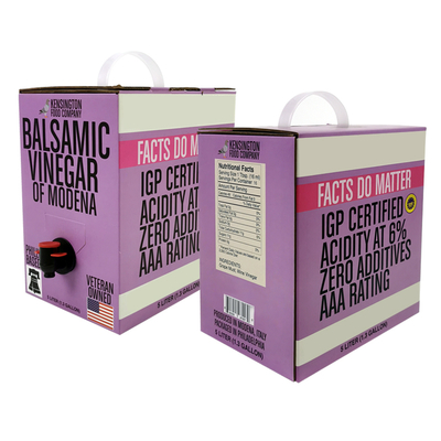 Custom Aluminum Transparent Bib Bag 5L Juice Packaging Drink Pouch Wine Bag in Box