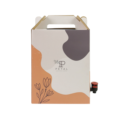 1L/2L/3L Custom Coffee Box Disposable Coffee Bag in Box with Valve Dispenser